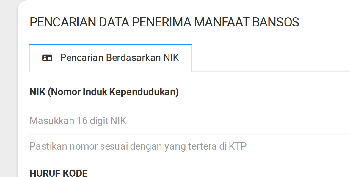 Mau Tahu Data DTSEN Anda? Cek Online dengan NIK KTP, Ini Caranya